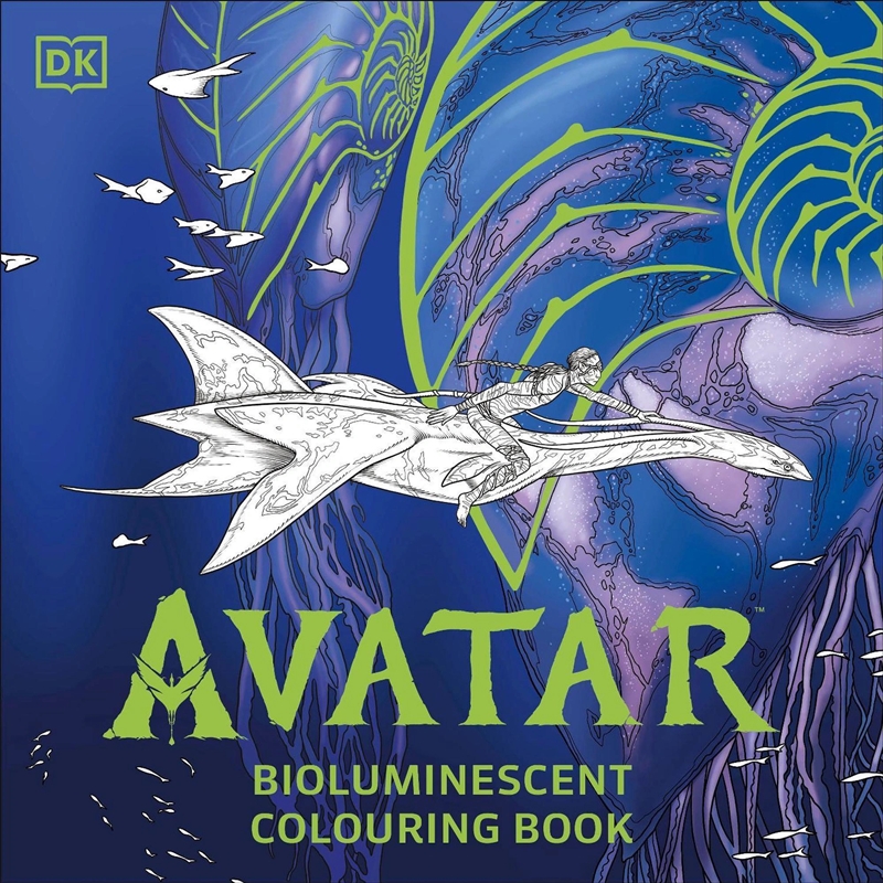 Avatar Bioluminescent Colouring Book/Product Detail/Kids Activity Books