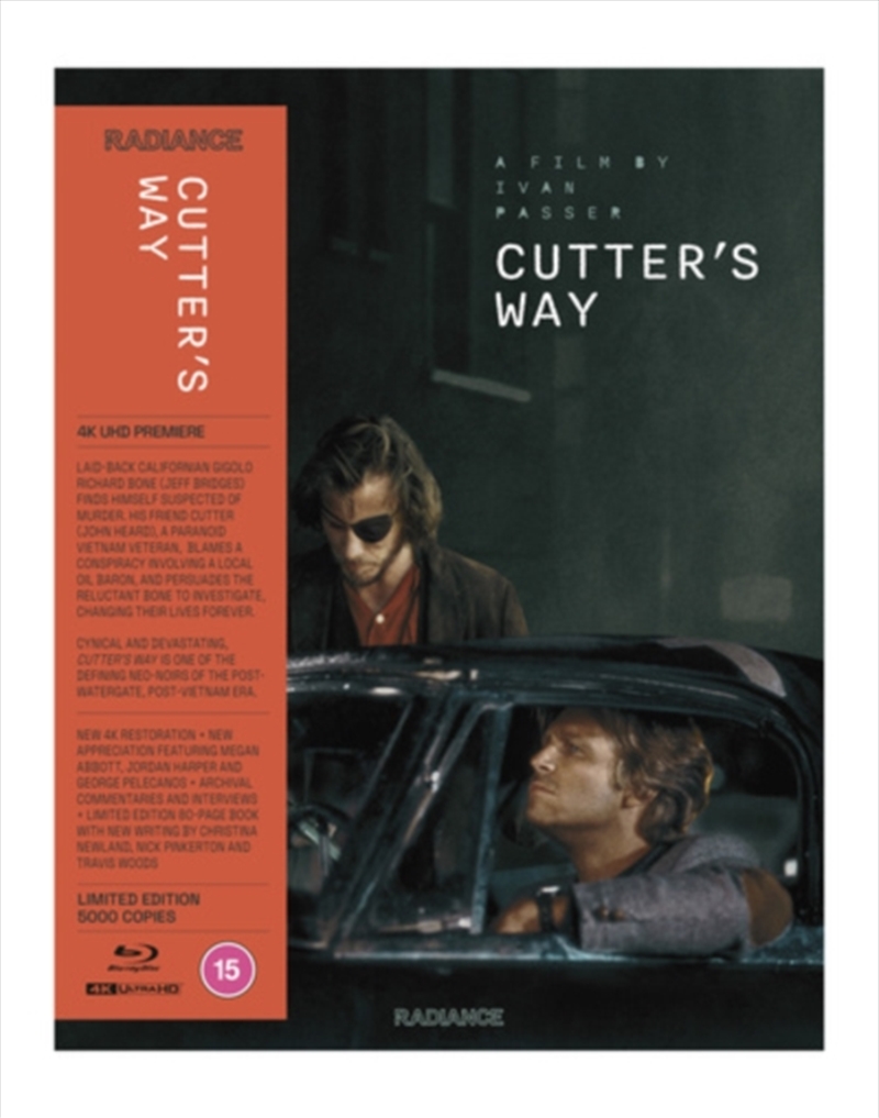 Cutters Way - Limited Edition/Product Detail/Thriller