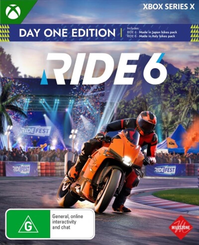 Ride 6 Day One Edition/Product Detail/Racing
