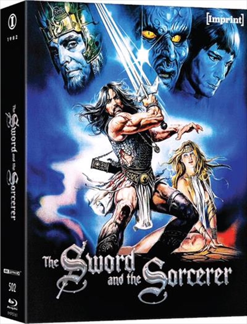 Sword And The Sorcerer  Blu-ray + UHD - Steelbook - Imprint Collection #502, The/Product Detail/Sci-Fi