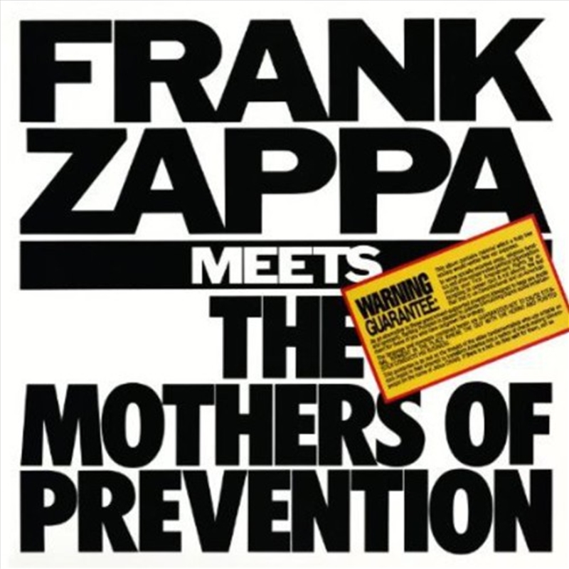 Frank Zappa Meets The Mothers (Import)/Product Detail/Rock