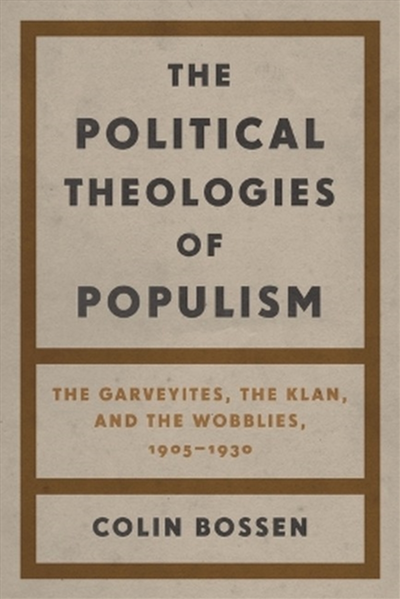 The Political Theologies Of Populism/Product Detail/Business Leadership & Management