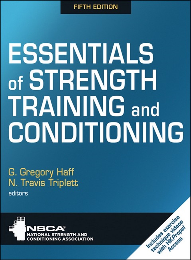 Essentials Of Strength Training And Conditioning/Product Detail/Healthcare