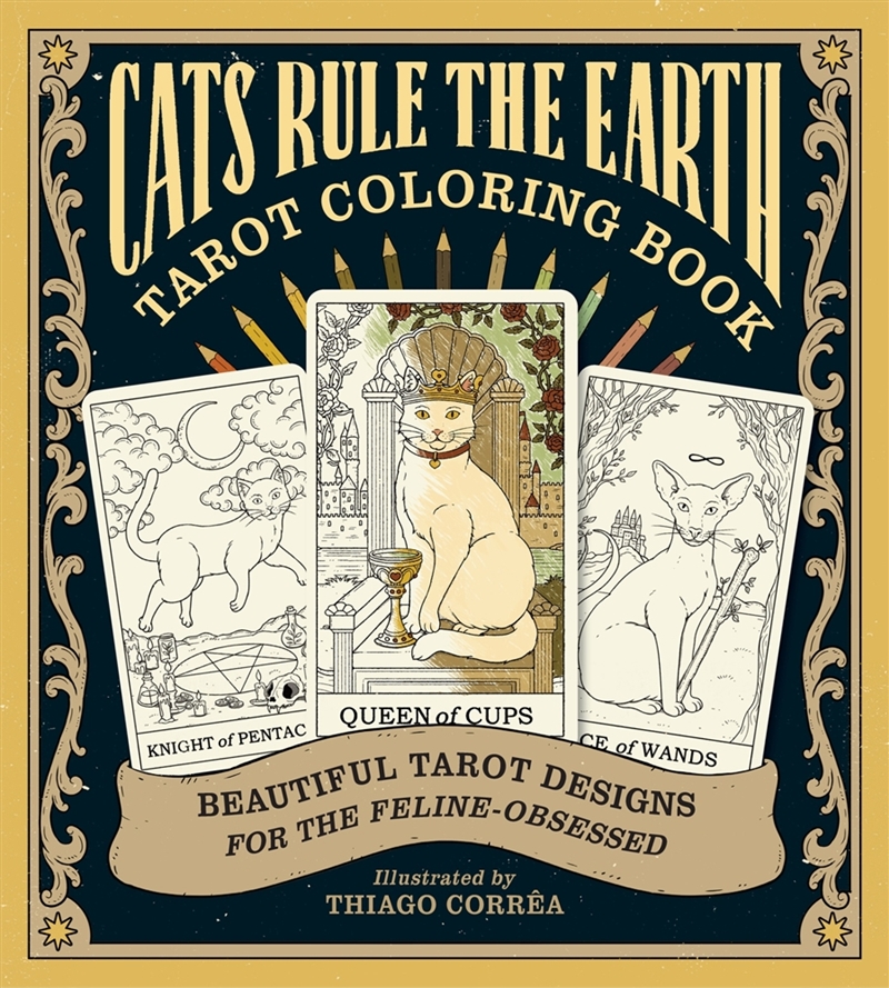 Cats Rule The Earth Tarot Coloring Book/Product Detail/Tarot & Astrology