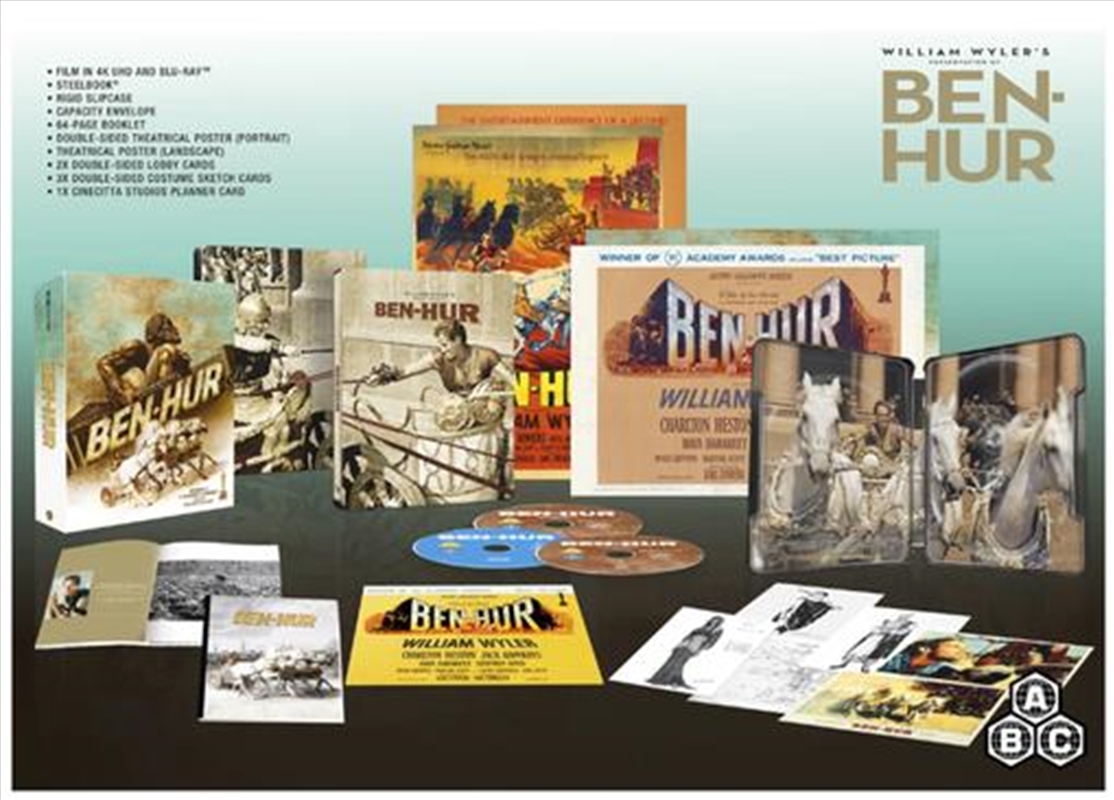 Ben Hur (1959) - Limited Collectors Edition Steelbook/Product Detail/Drama