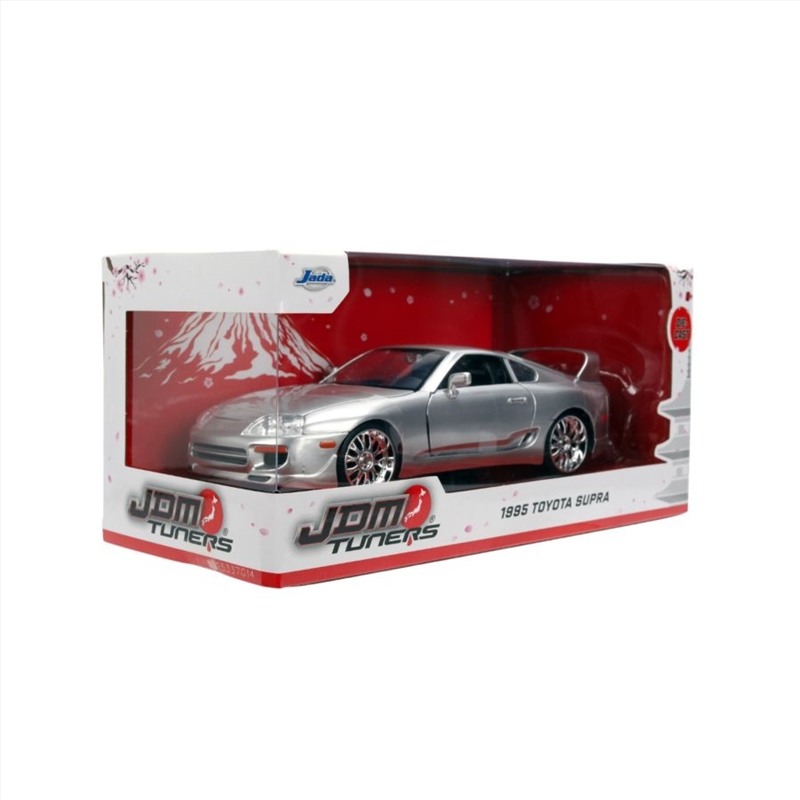 JDM Tuners - 1995 Toyota Supra (Silver) 1:24 Scale Diecast Vehicle/Product Detail/Figurines