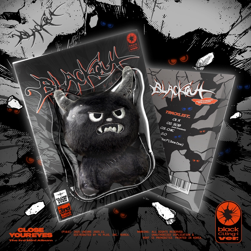 Close Your EyesThe 3rd Mini Album [Blackout] (Black Clting-I Ver)/Product Detail/World