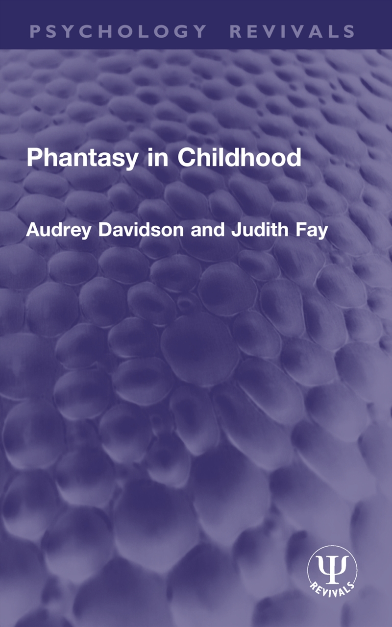 Phantasy in Childhood/Product Detail/Psychology
