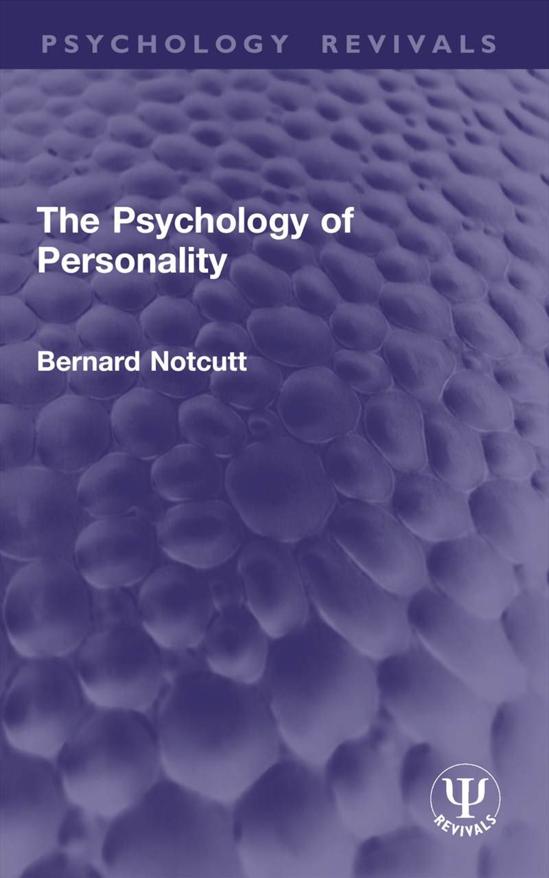 The Psychology of Personality/Product Detail/Psychology