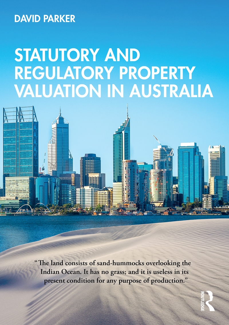 Statutory and Regulatory Property Valuation in Australia/Product Detail/Reading