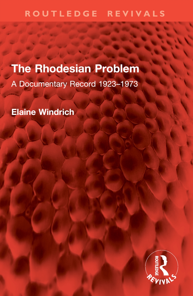 The Rhodesian Problem/Product Detail/History
