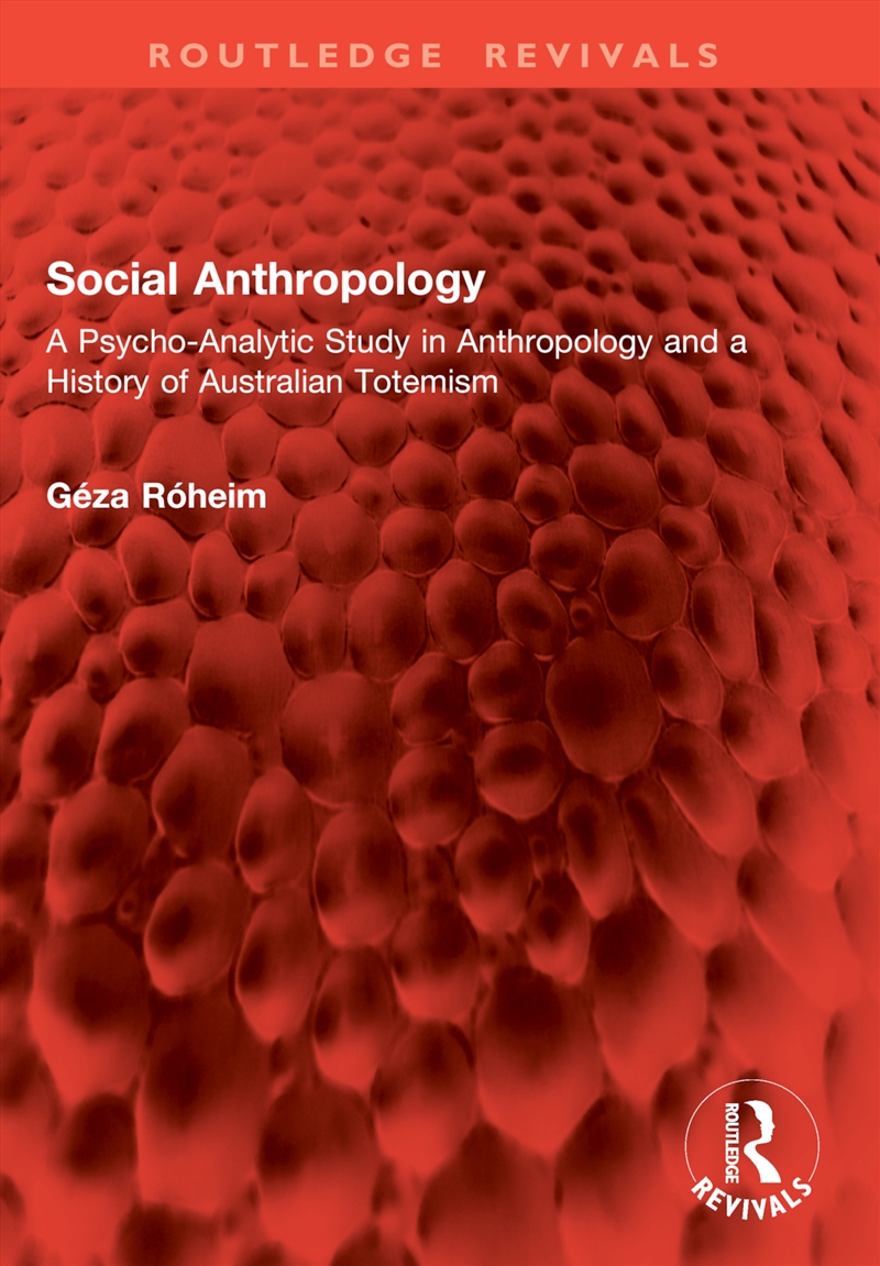 Social Anthropology/Product Detail/Society & Culture