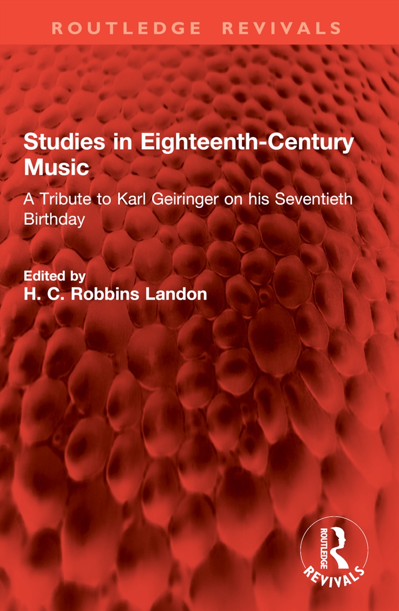 Studies in Eighteenth-Century Music/Product Detail/Media