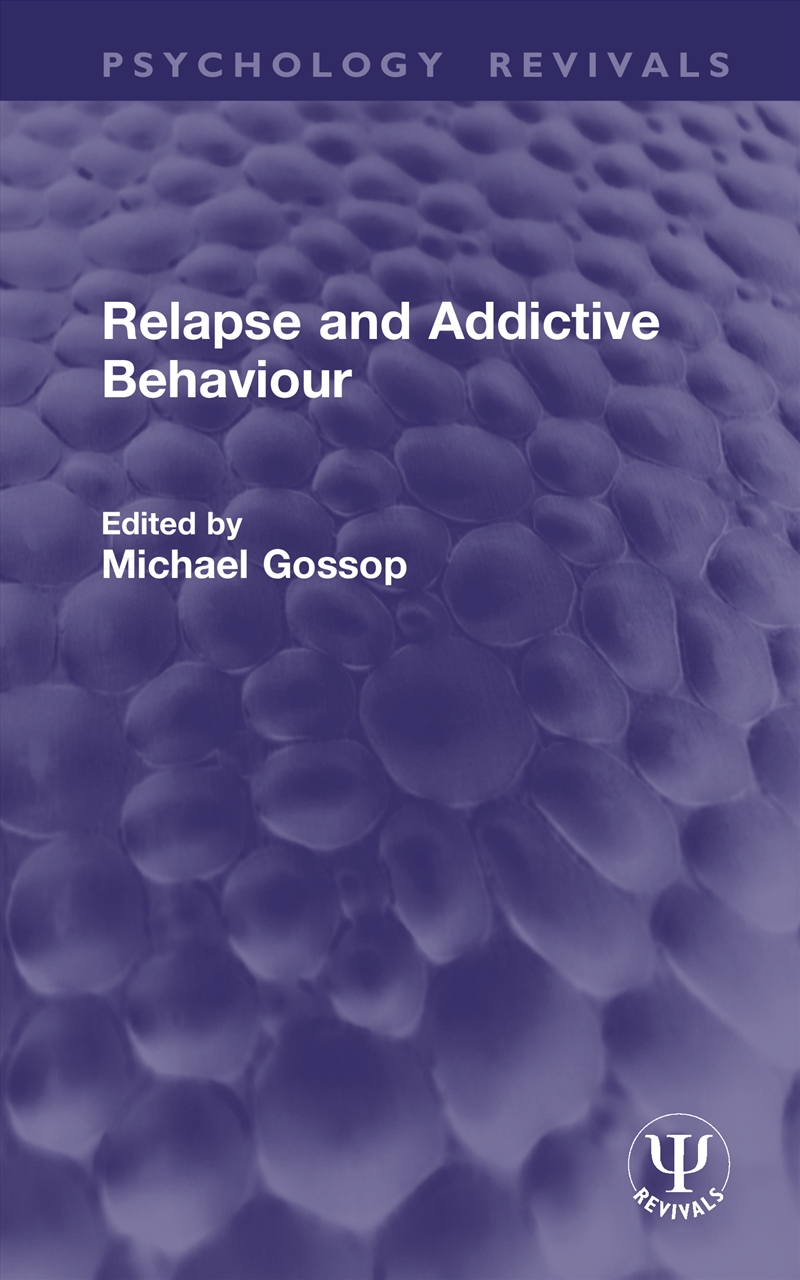 Relapse and Addictive Behaviour/Product Detail/Healthcare