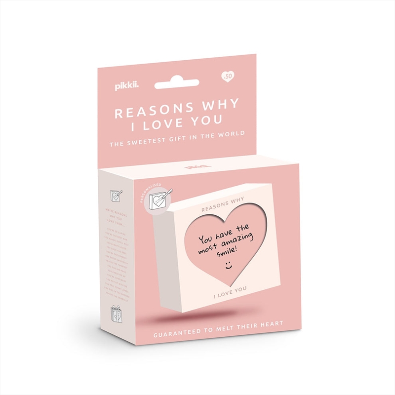 Pikkii – Reasons I Love You Slide Box/Product Detail/Homewares