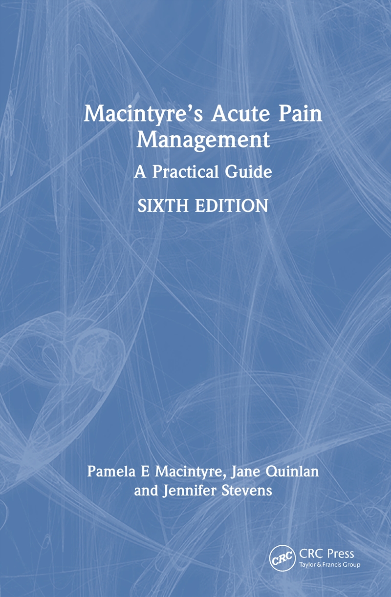 Macintyre’s Acute Pain Management/Product Detail/Healthcare