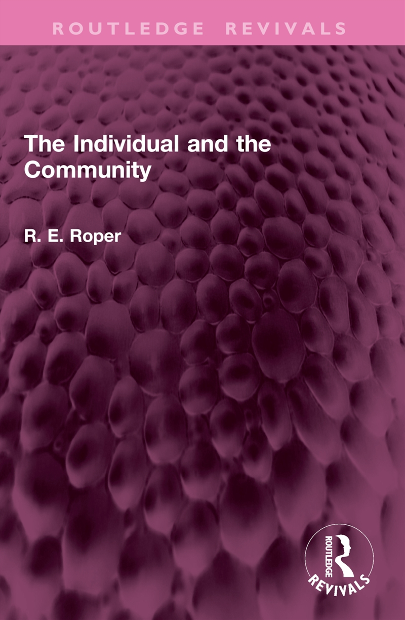 The Individual and the Community/Product Detail/Reading