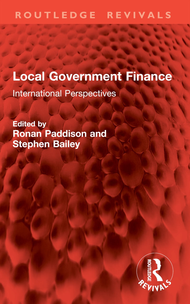 Local Government Finance/Product Detail/Politics & Government
