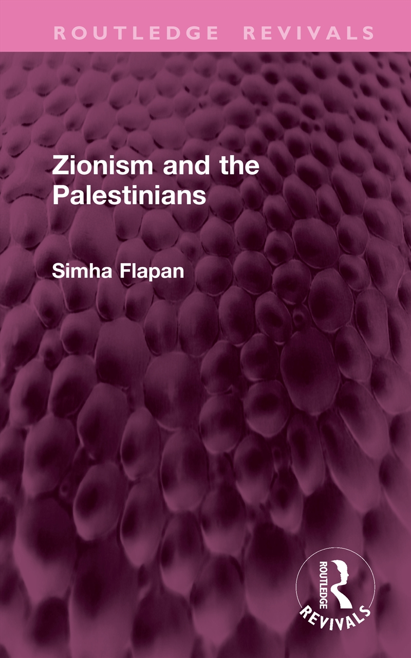 Zionism and the Palestinians/Product Detail/History