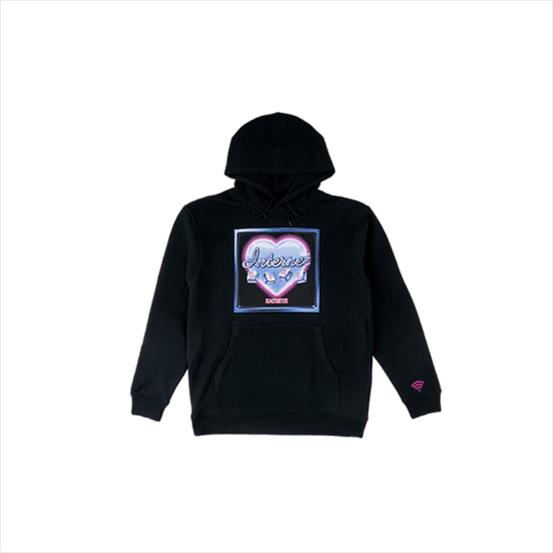 Katseye - Internet Girl Official Md Hoodie (Black) M/Product Detail/KPOP Merch