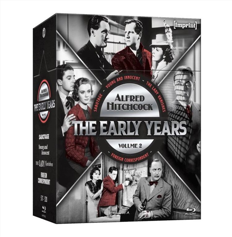 Hitchcock - The Early Years - Vol 2  Imprint Collection #517 - #520/Product Detail/Thriller