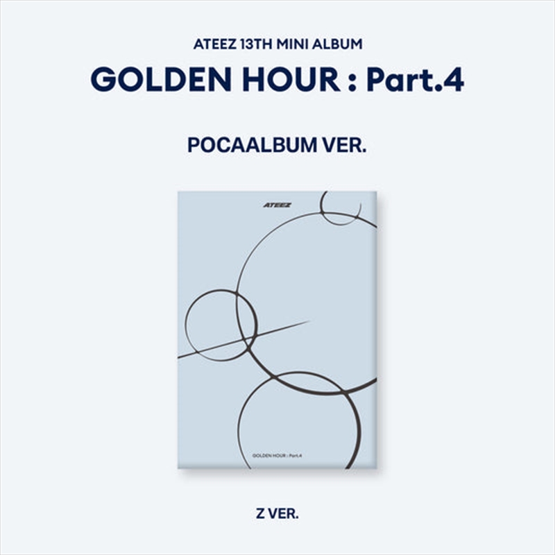 Ateez - Golden Hour : Part.4 Mini 13th  Album Poca Album Z Ver/Product Detail/World
