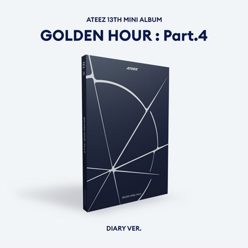 Ateez - Golden Hour : Part.4 Mini 13th  Album Apple Music Gift Standard Diary Ver/Product Detail/World