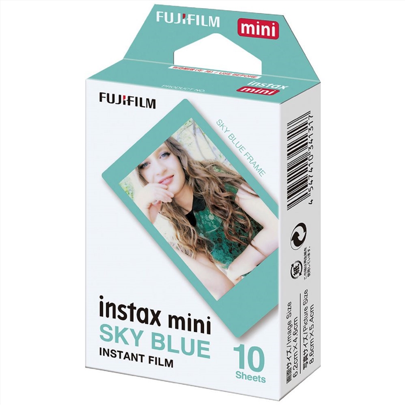 Instax Mini Sky Blue Film 10 Pack/Product Detail/Cameras