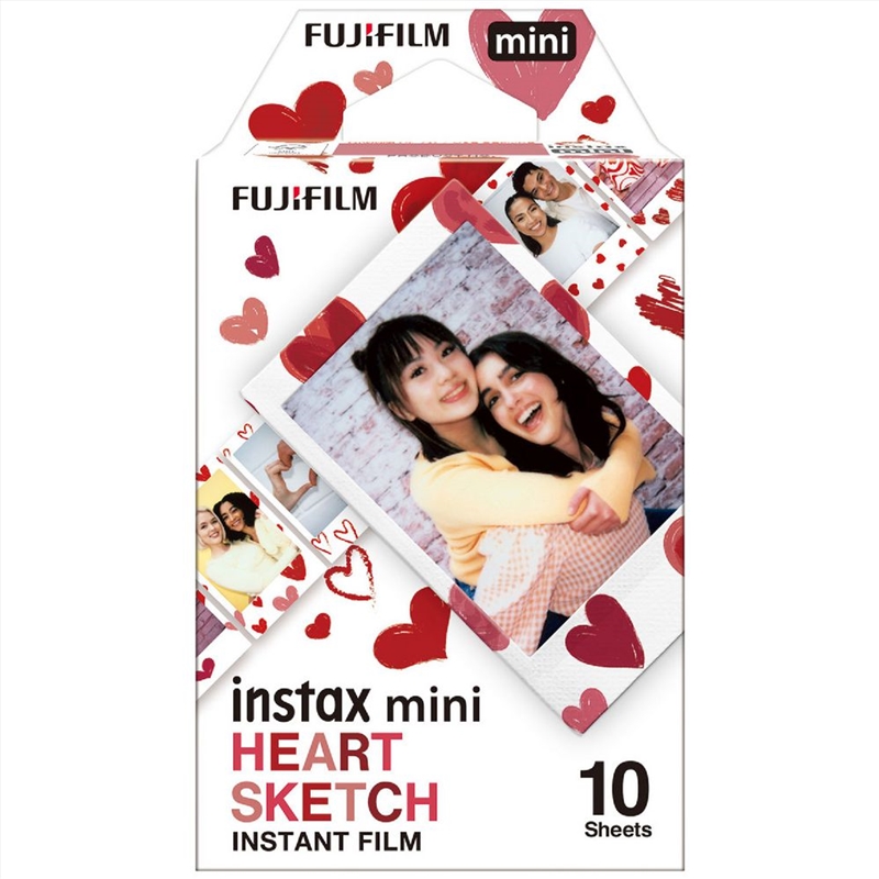 Instax Mini Heart Sketch Film 10 Pack/Product Detail/Cameras