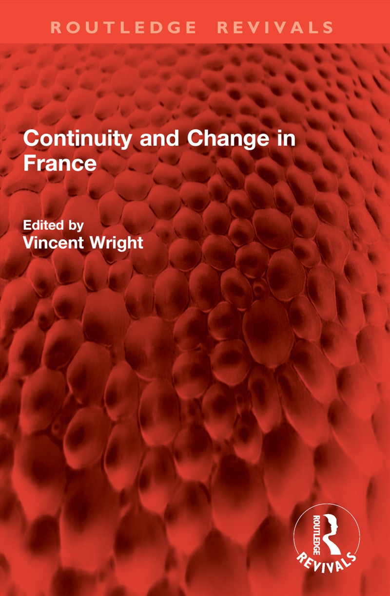 Continuity and Change in France/Product Detail/Politics & Government