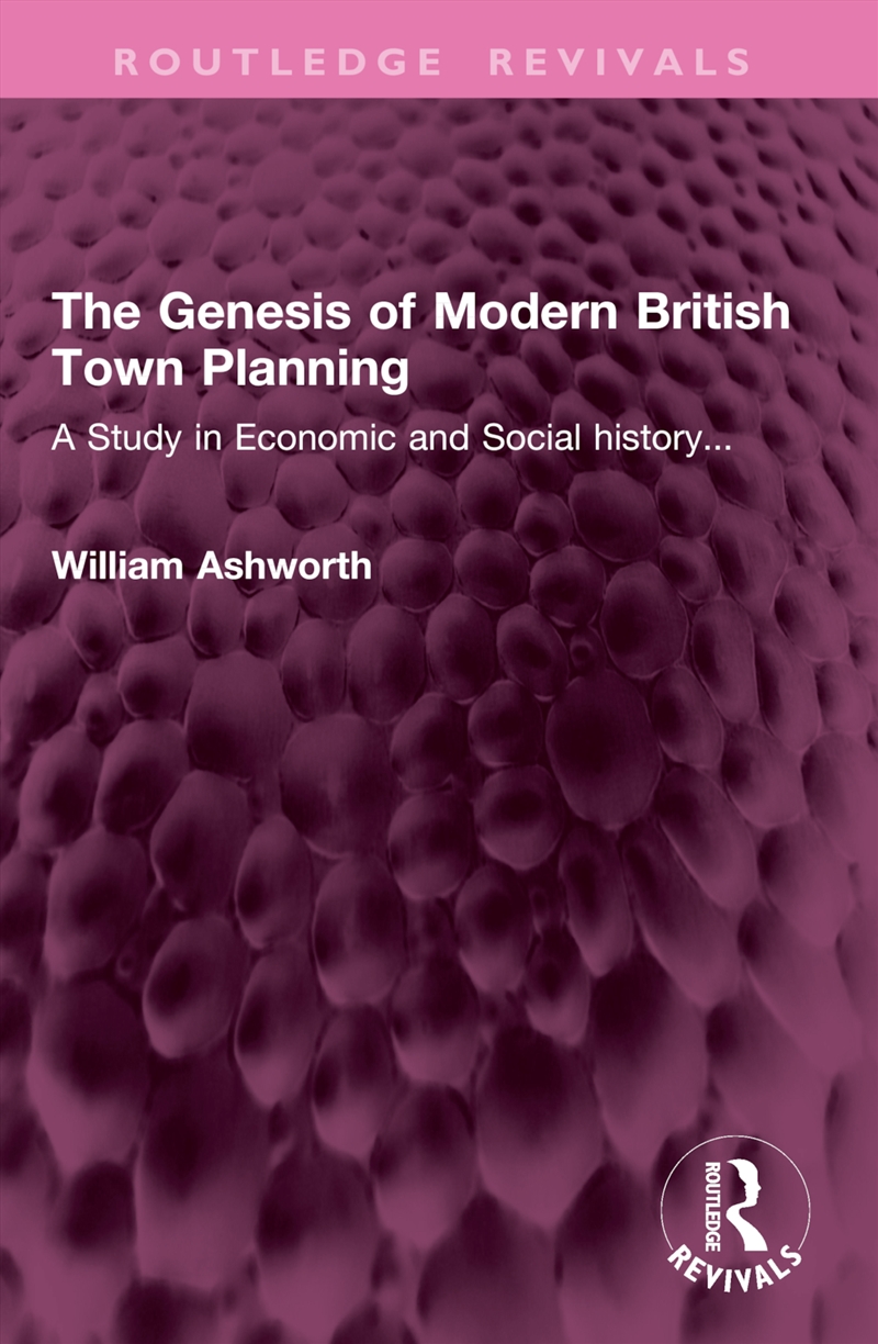 The Genesis of Modern British Town Planning/Product Detail/Architecture