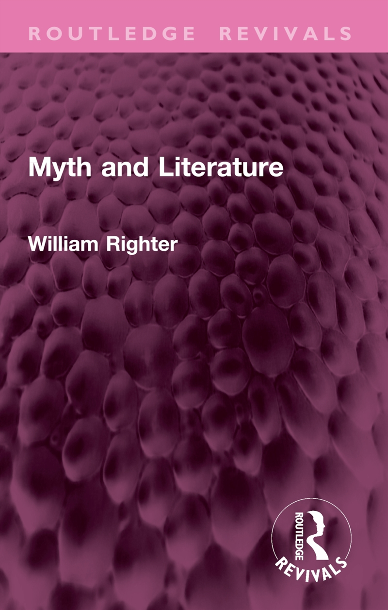 Myth and Literature/Product Detail/Literature & Poetry