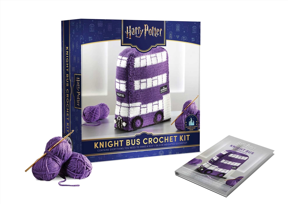 Harry Potter: Knight Bus Doorstop Crochet Kit/Product Detail/Crafts & Handiwork