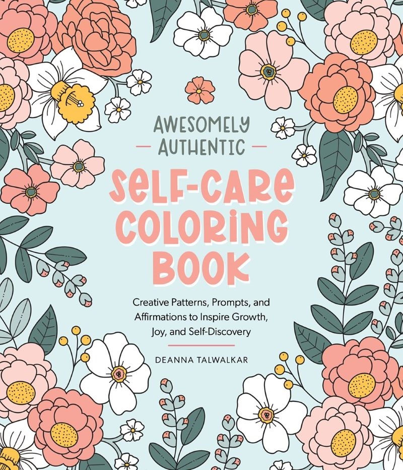 Awesomely Authentic Self-Care Coloring Book/Product Detail/Adults Colouring
