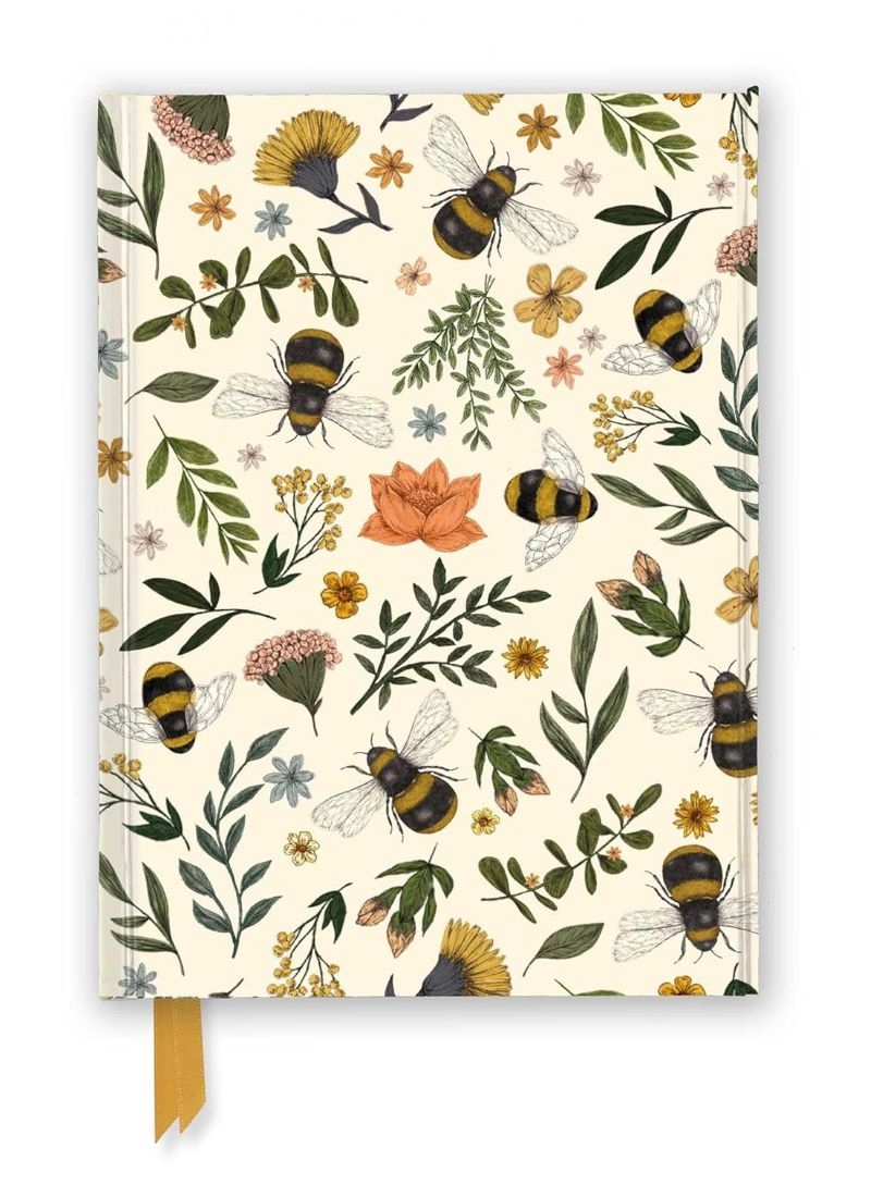 Foiled Journal: Jade Mosinski, Garden Bees/Product Detail/Notebooks & Journals