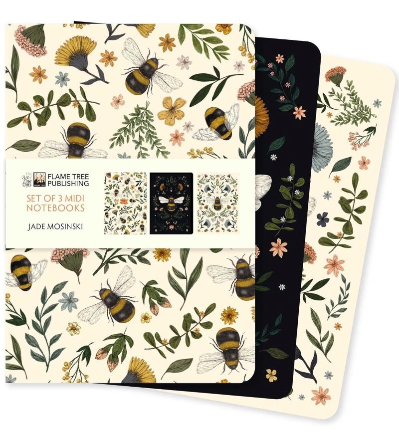 Midi Notebook Collection: Jade Mosinski (Set of 3)/Product Detail/Notebooks & Journals