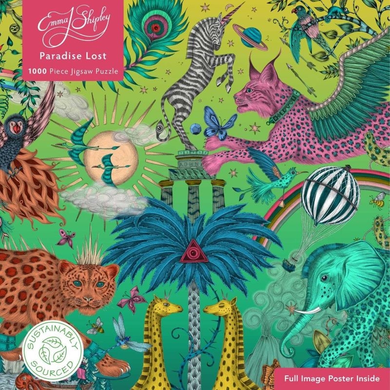 Sustainable Jigsaw: Emma J Shipley, Paradise Lost (1000-piece)/Product Detail/Jigsaw Puzzles