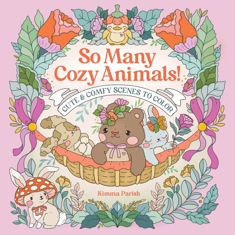 So Many Cozy Animals!: Cute & Comfy Scenes to Color/Product Detail/Adults Colouring