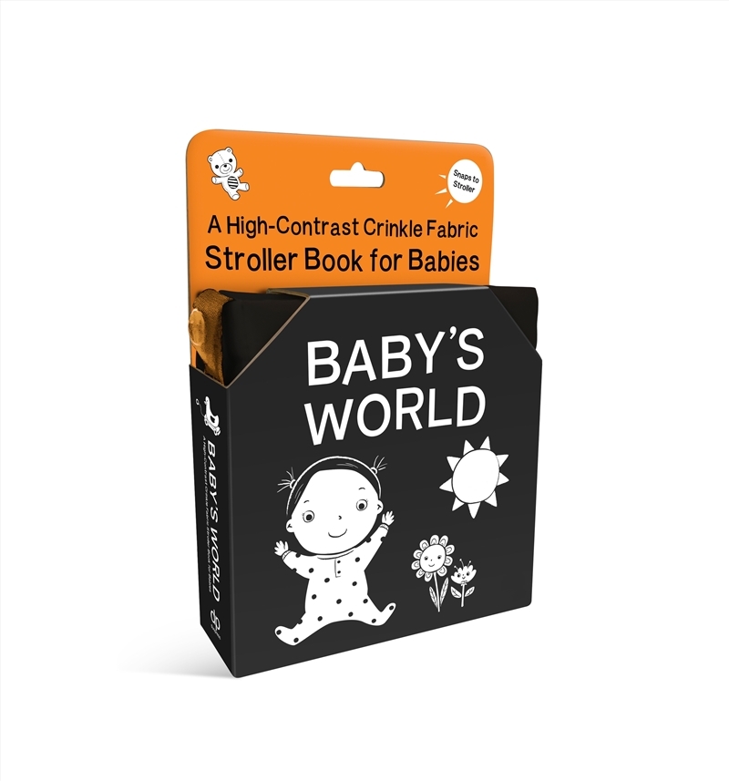 Baby's World: A High-Contrast Crinkle Fabric Stroller Book for Babies/Product Detail/Early Childhood Fiction Books