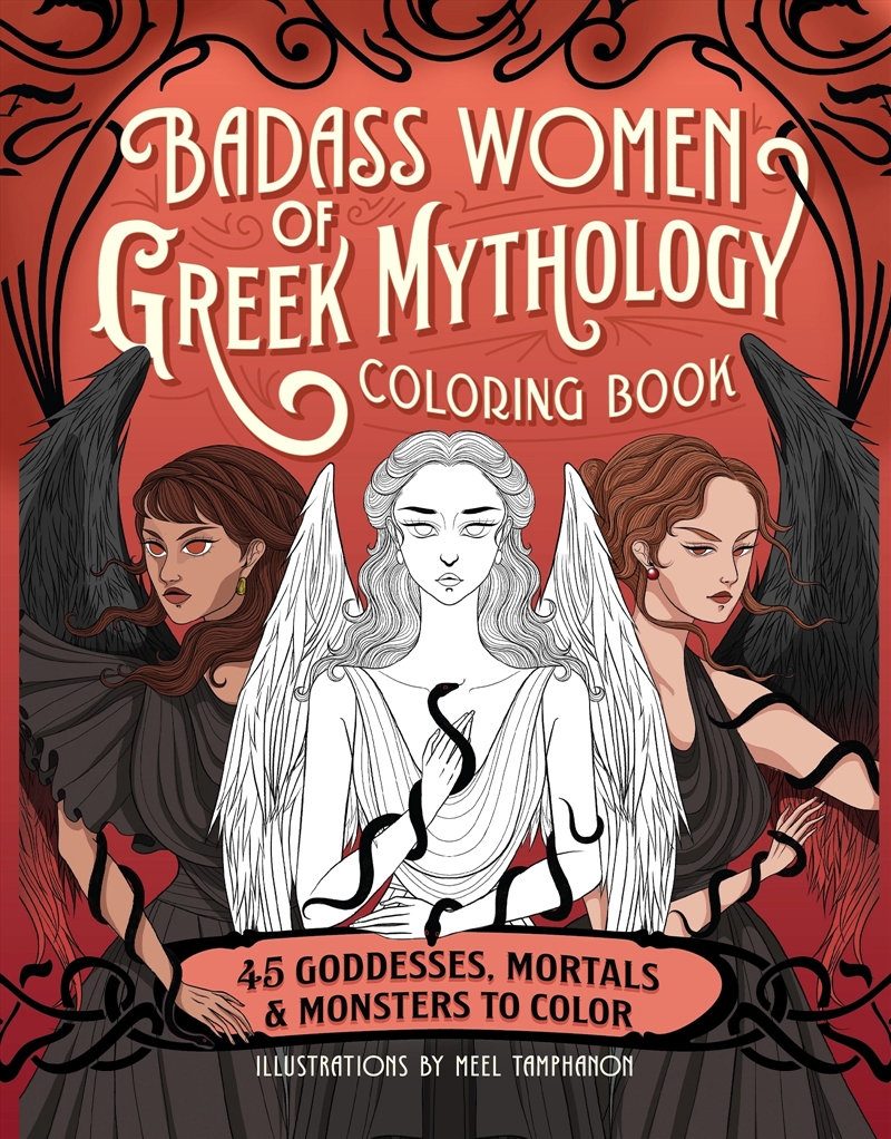 Badass Women of Greek Mythology Coloring Book/Product Detail/Adults Colouring