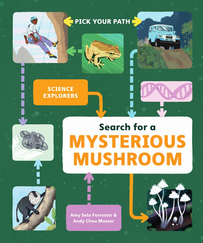 Search for a Mysterious Mushroom/Product Detail/Kids Activity Books