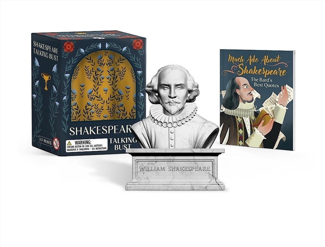 Shakespeare Talking Bust/Product Detail/Literature & Poetry