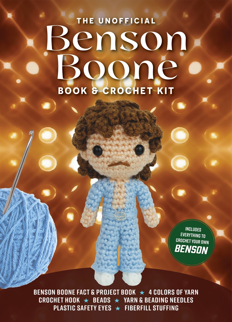 Unofficial Benson Boone Book And Crochet Kit/Product Detail/Crafts & Handiwork