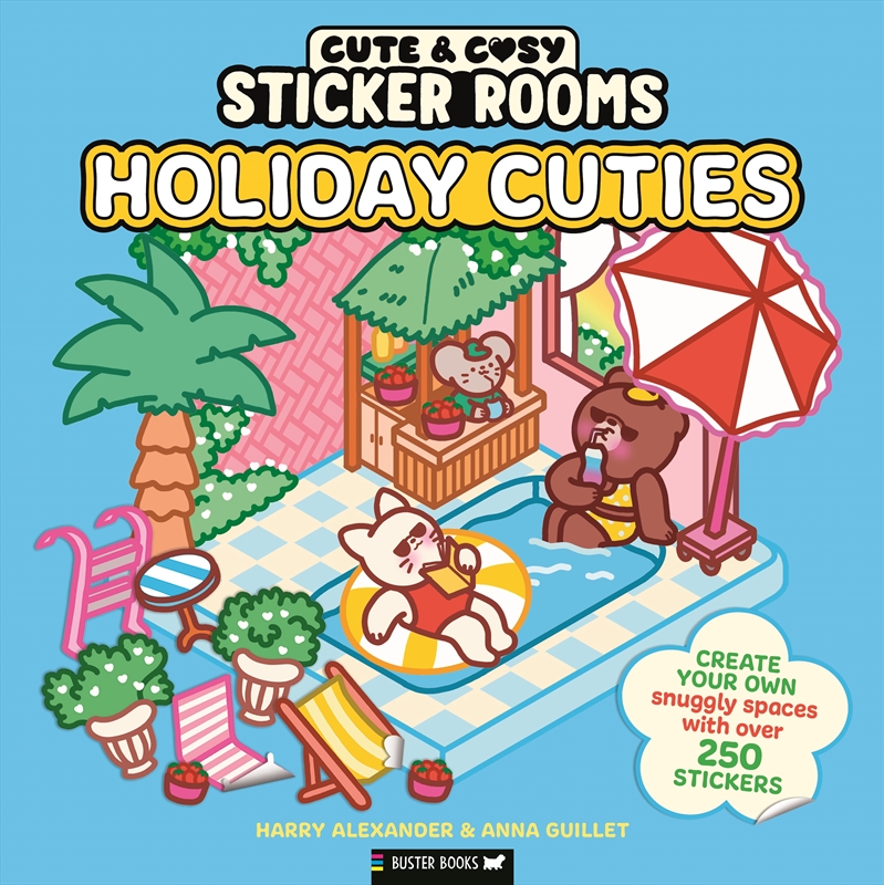 Sticker Rooms: Holiday Cuties/Product Detail/Kids Activity Books