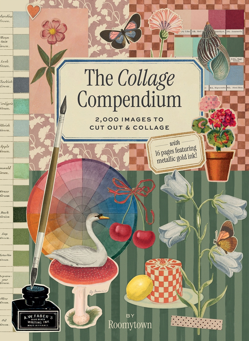 The Collage Compendium/Product Detail/Adults Activity Books