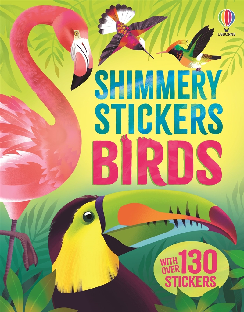 Shimmery Stickers Birds/Product Detail/Kids Activity Books