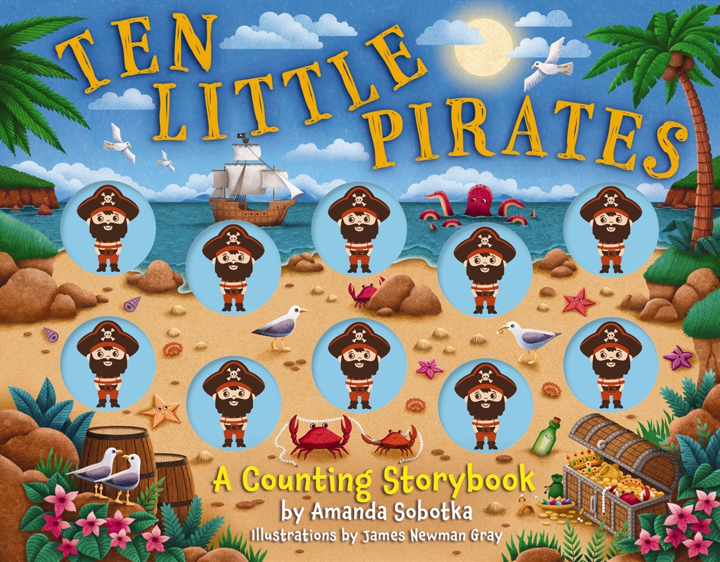 Ten Little Pirates: A Counting Storybook/Product Detail/Early Childhood Fiction Books