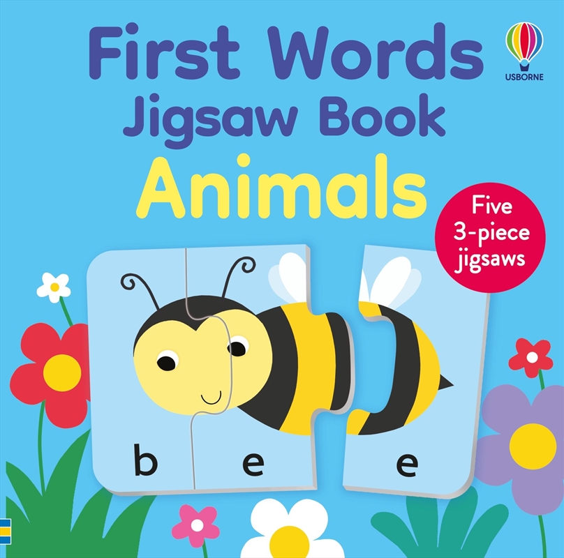 First Words Jigsaw Book: Animals/Product Detail/Kids Activity Books