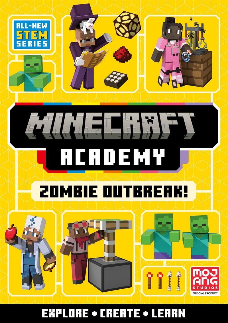 Minecraft Academy Zombie Outbreak!: Learn And Play!/Product Detail/Childrens
