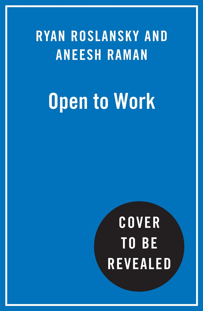 Open To Work: How To Get Ahead In The Age Of Ai/Product Detail/Self Help & Personal Development